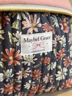 The Carryall - Dark Slate Floral
