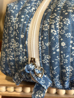 The Beauty Case - Blue Denim