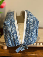 The Beauty Case - Blue Denim