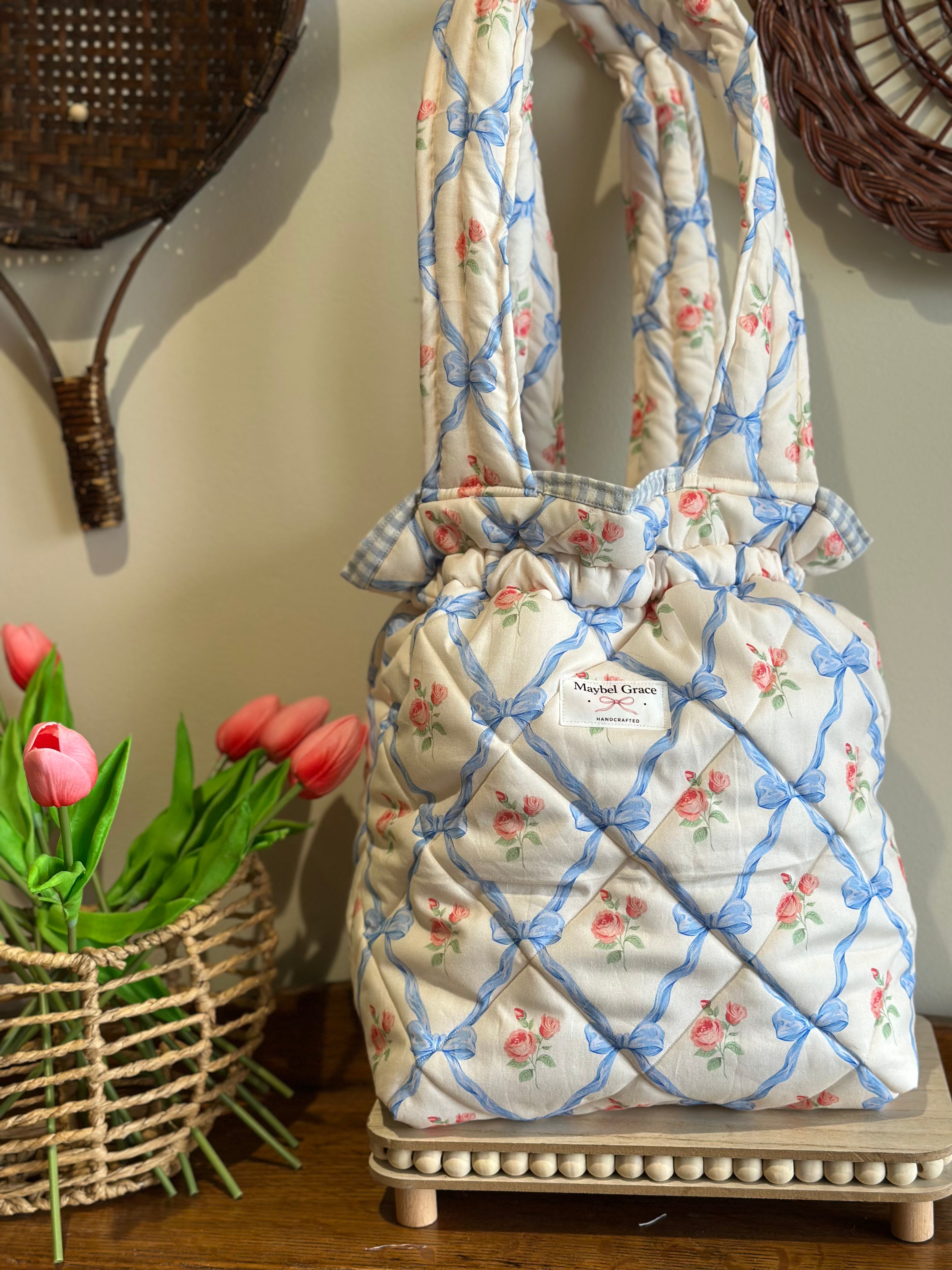 The Gathering Tote - French Bows