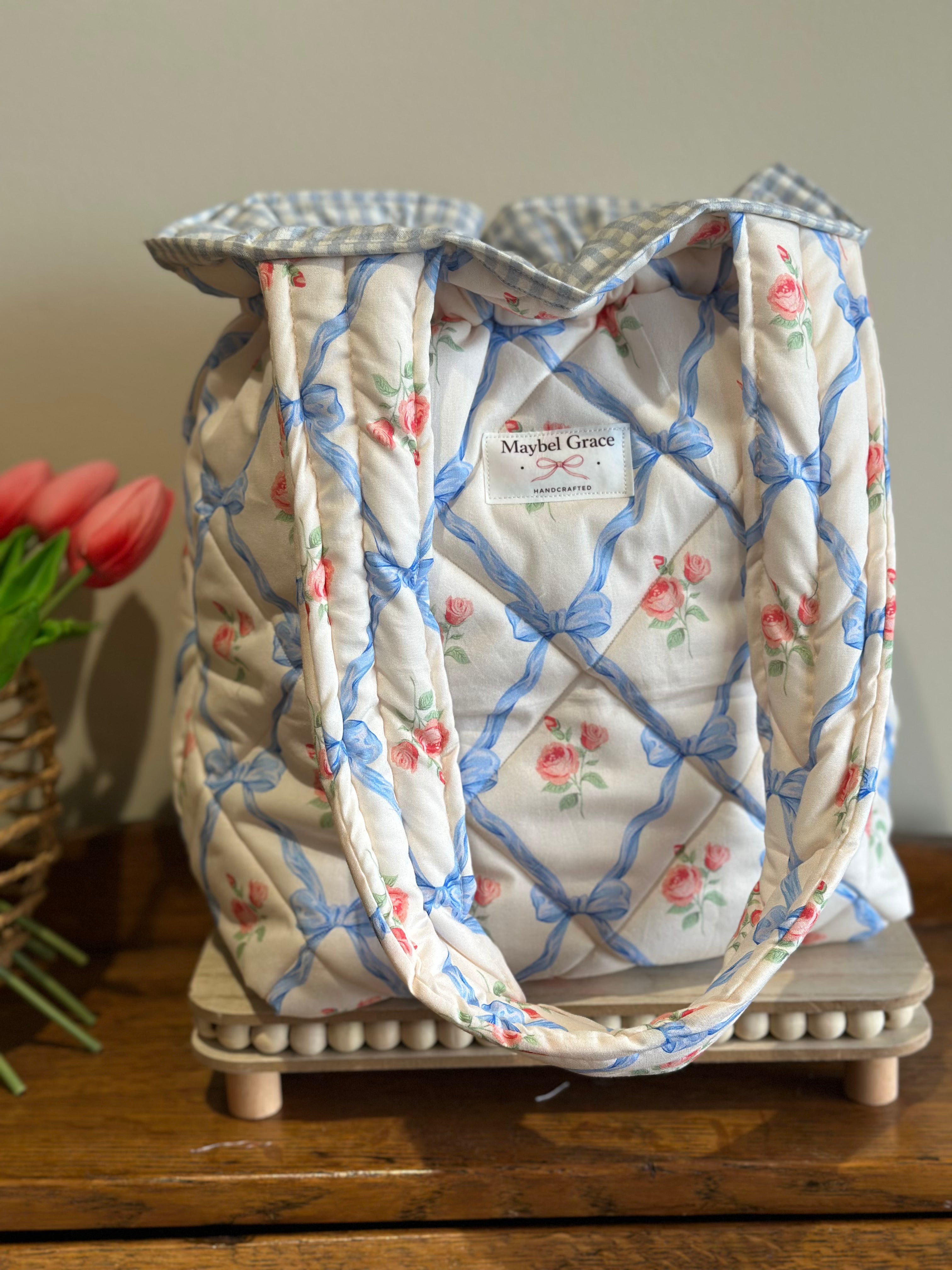 The Gathering Tote - French Bows
