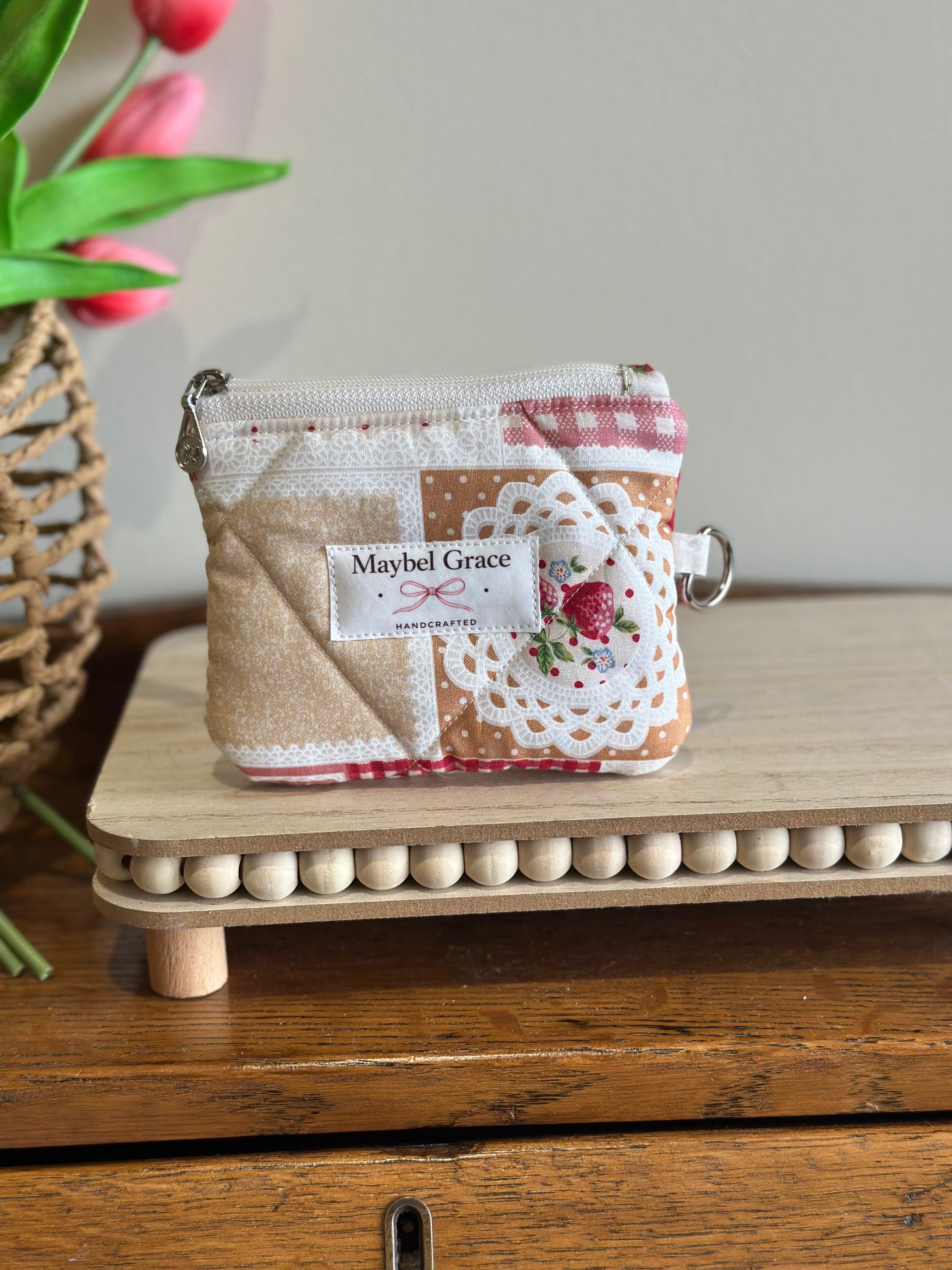 The Keepsake Wallet - Cottage Core Patchwork