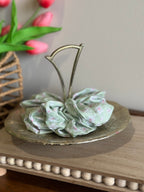 The Everyday Scrunchie - Green Floral