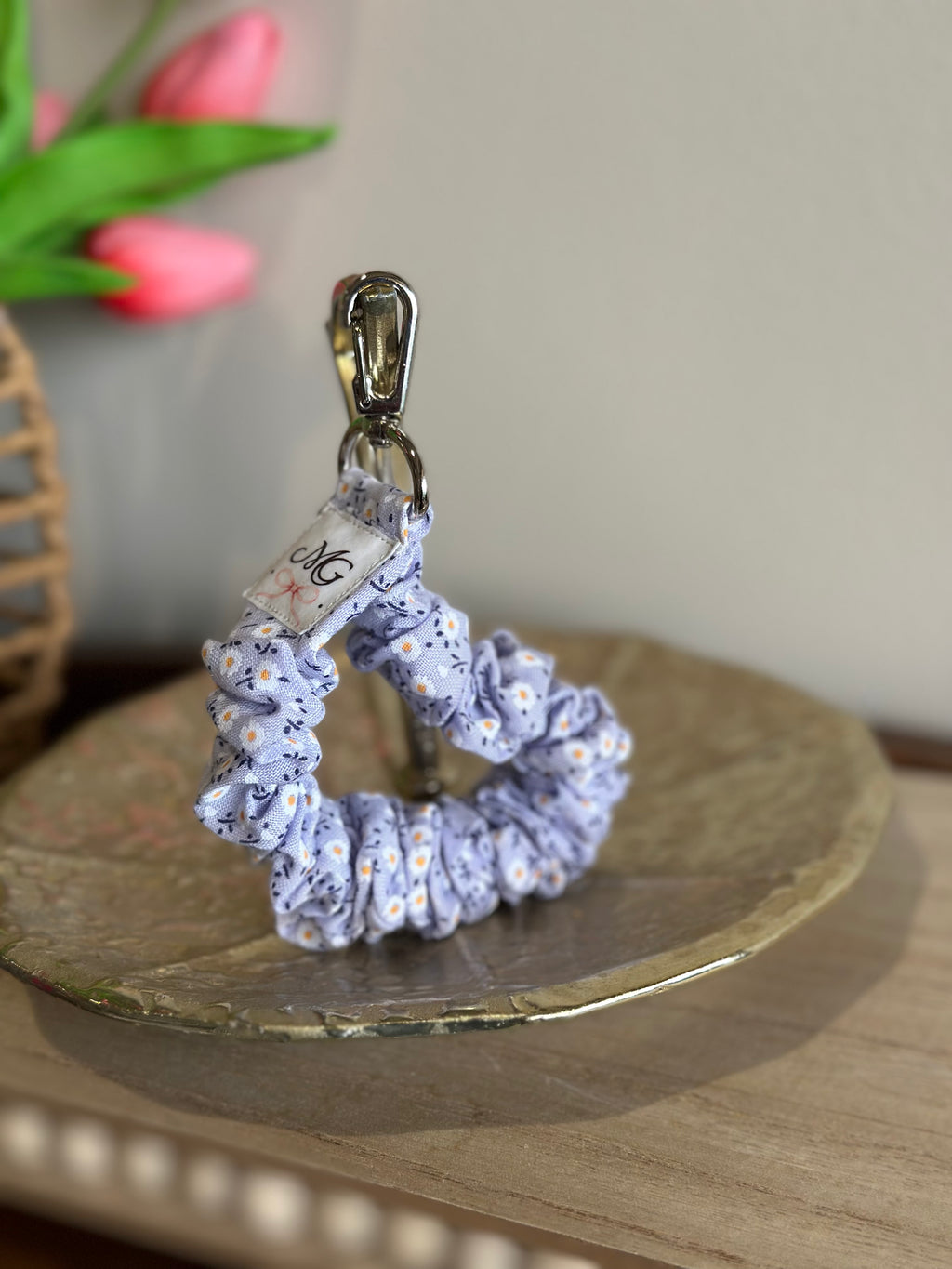 The Keepsake Wristlet - Purple Daisy