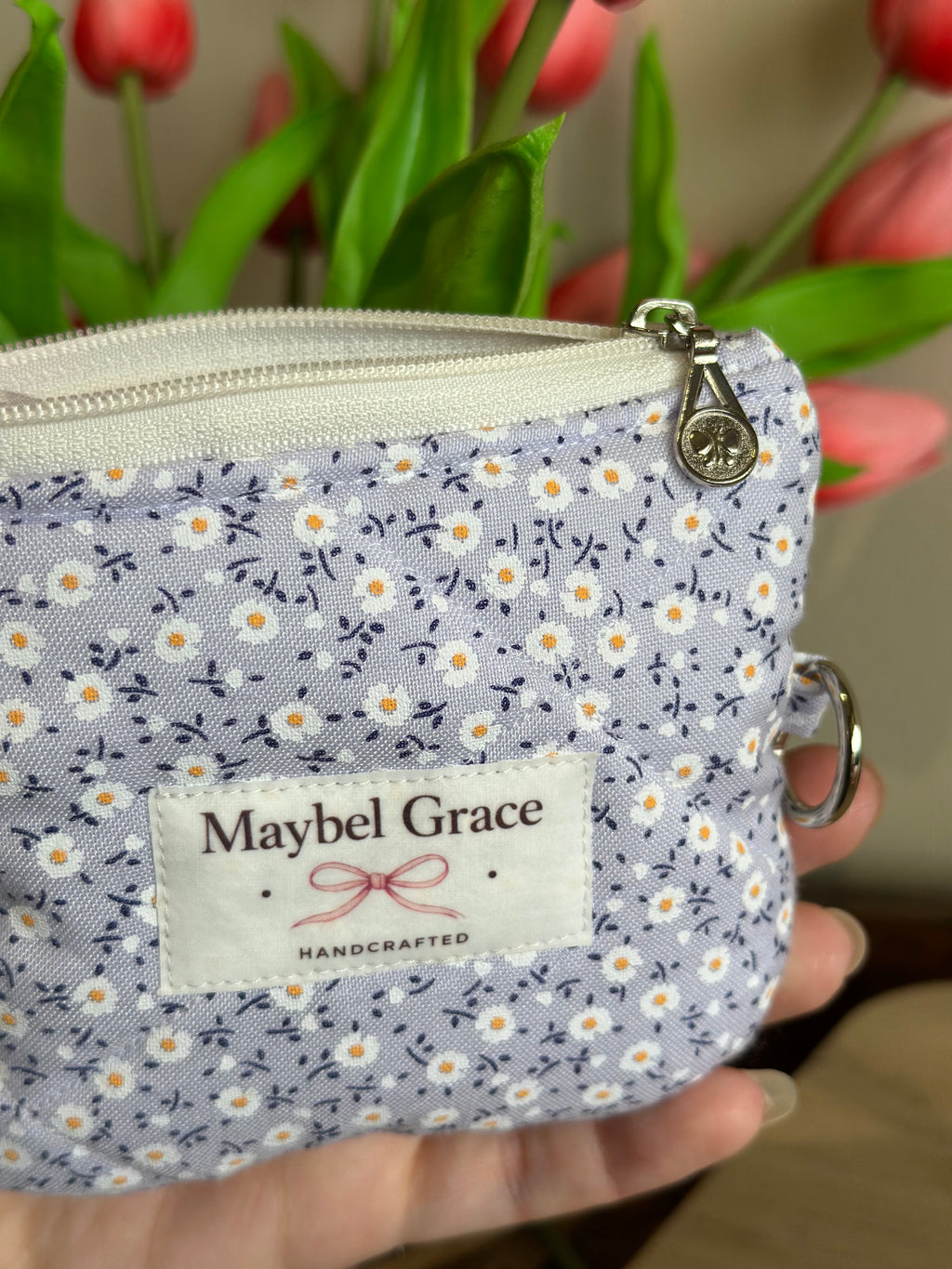 The Keepsake Wallet - Purple Daisy
