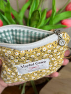 The Keepsake Wallet - Mustard Daisy