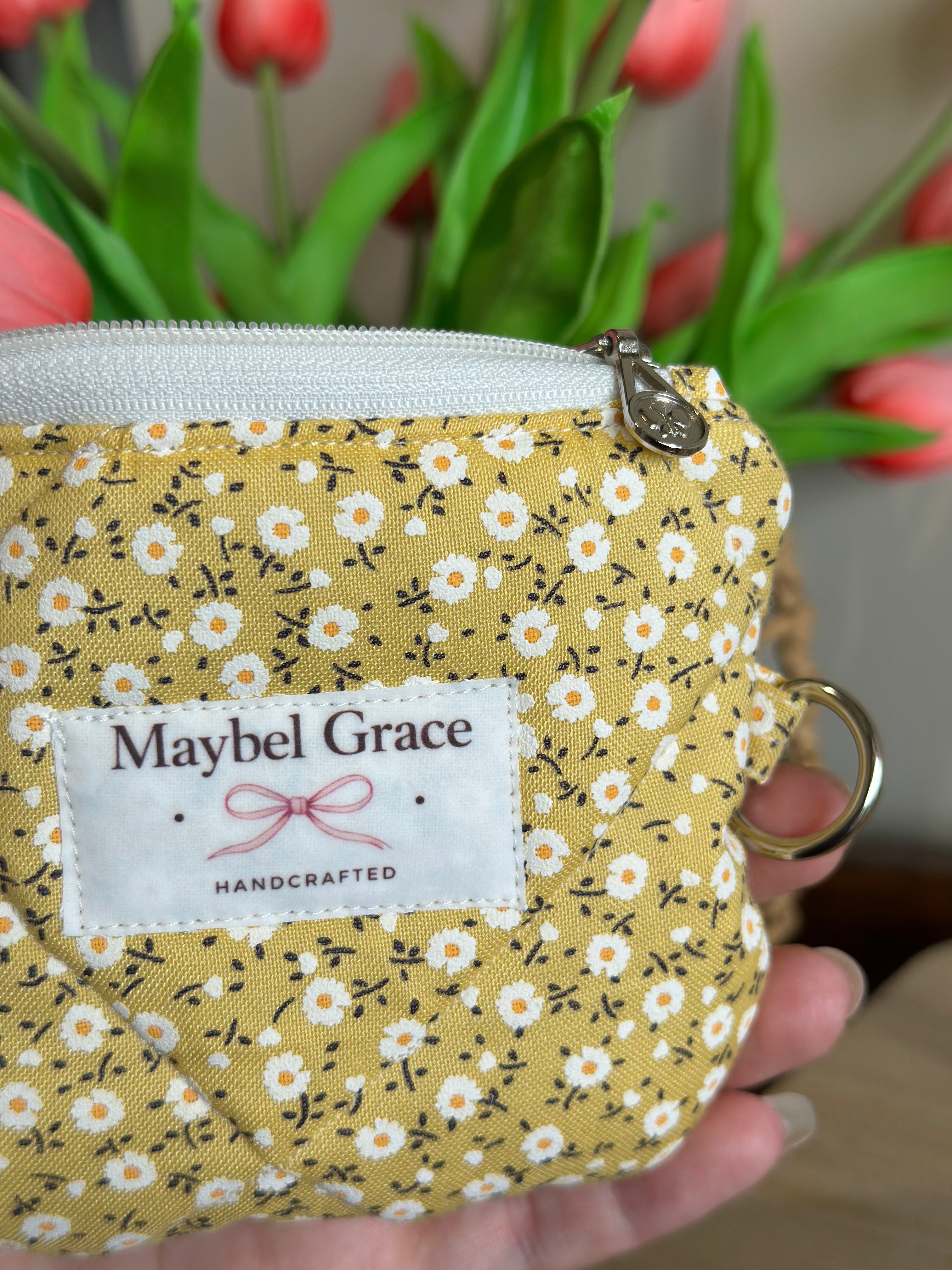 The Keepsake Wallet - Mustard Daisy