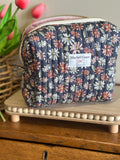 The Carryall - Dark Slate Floral