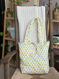 The Market Tote - Yellow Daisy